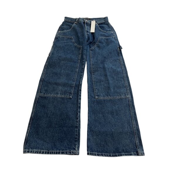 EB Denim Enzo Double Knee Carpenter Jeans in Manhatten